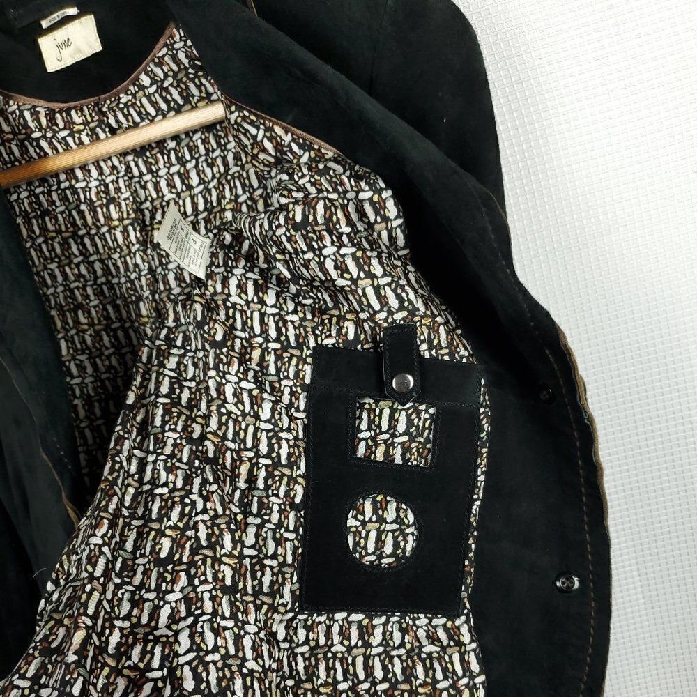 June Suede Leather Jacket - Picture 4 of 12